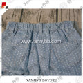 Cute girls shorts sewing polka dot jeans